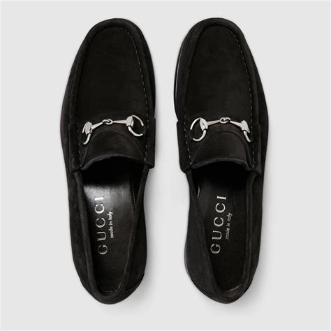 gucci mens suede loafers|men's gucci loafers outlet.